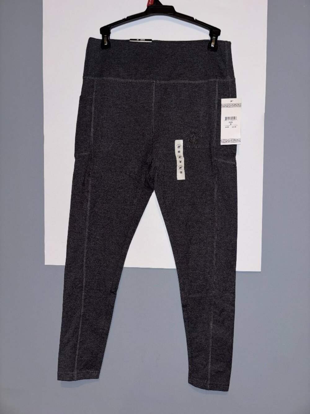 Women's High Waist Full-Length Leggings Qty (2) - Picture 1 of 3